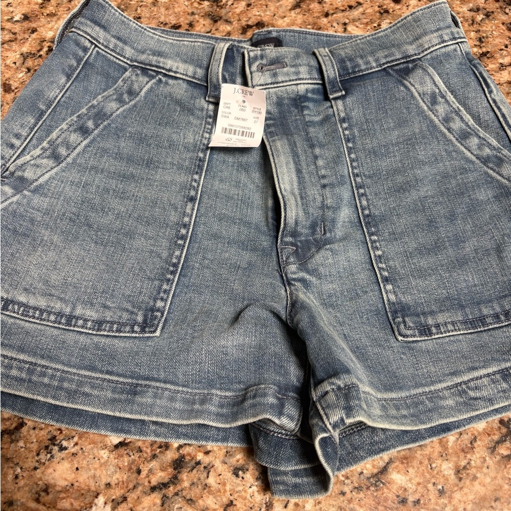 J. Crew Blue Jean Shorts